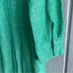 Tuckernuck Pomander Place Sea Green Linen Lydell Button Down Maxi Dress Size S Photo 7