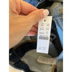 Pistola J. Crew High Rise Long Cut Off Denim Jean Dark Blue Wash Size 26 NEW Photo 6