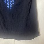 Nanette Lepore Nannette lepore medium embroidery eyelet keyhole neck top Photo 1