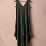 Tash + Sophie Dark Olive Green Asymmetrical Hem Jumpsuit NWT Size XS Photo 9