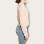 BP NWT Pink Chenille Sparkle Pink Smoke Pullover Long Sleeve Sweater Size Medium Photo 1