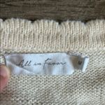 All in Favor  Cream Knit Sweater Photo 1
