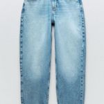ZARA  Z1975 BOYFRIEND RELAXED RIGID MID RISE JEANS SIZE 2 NEW Photo 5