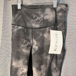 Athleta  Black Ultimate Stash Pocket Printed Capri-Size XXS-NWT Black‎ Gray Photo 2