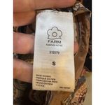 Farm Rio Sweet Mermaids Paisley Satin Shirt Midi Dress Multi Color Size Small Photo 9