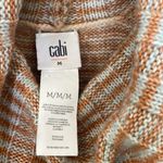 CAbi Striped Ombré Turtleneck Tunic Length Inside Out Sweater EUC Sz M Cotton Photo 35