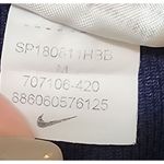 Nike  Women's Navy Blue Athletic Shorts with White Trim‎ Comfortable Sporty M Photo 2