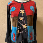 Handmade Boho patchwork Long Sleeve Top Photo 0