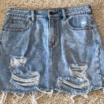 PacSun Denim Jean Skirt Photo 0