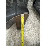 Volatile Women Black Leather Western Cowboy Boots Size 8.5 Denver Heel Photo 2