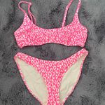 Triangl Pink Cheetah Print Bikini Photo 0