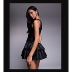 OW Collection Augusta Corset Mini Dress Black Womens Size Small Photo 2