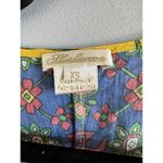 Shoshanna Dreamy Midi Dress Yellow Metallic Geo Print Size XS Smocked Tiered Photo 8