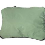 Caraa Drawstring Cinch Bag Backpack Green Packable Travel Zipper Pouch OS Photo 5