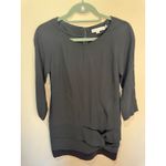 See By Chloe  Black Sheath Dress 3/4 Sleeves Sz 4 Photo 1