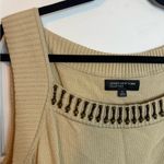 Jones New York  Beige Coastal Beaded Sweater Tank Photo 4