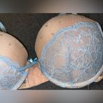 Rue 21 Beige and light blue lace push up bra Photo 1