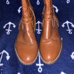 Wanted Lismore Tan Tall Boots With Strap & Stud Detail Inside Zip Size 8.5 Photo 5