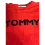 Tommy Hilfiger Vintage  sweatshirt women's 3D spell out flag on sleeve Size S Photo 1