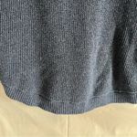 Ralph Lauren Lauren Sweater Size Medium Blue Cowl Neck Waffle Knit Pullover Photo 2
