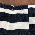 Loft NWT The Tweed Navy & White Stripe Illusion Shift Skirt Size 0 Colorblock Photo 4