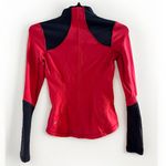 Lululemon Forme Jacket Womens 4 Athleisure Full Zip Stretch Luon Mesh‎ Vents Red Photo 1