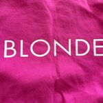 Brunette The Label BLONDE Graphic Pink Fuchsia Pullover Sweatshirt Size XS/S Photo 4