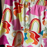 Show Me Your Mumu  shorts rainbow suns colorful Barbie pjs pajamas plus size Photo 1