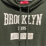 Army green Brooklyn 1995 athletics hoodie Size XS Photo 2