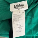 NWOT $650 Maison Margiela Women's Side Bow Wool Blend Cardigan Sweater Sz L MM6 Green Size L Photo 6