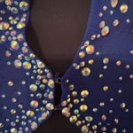 Morgan & Co. Blue Halter Prom Gown Size undefined Photo 6