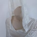 rxb / S / Ivory Crochet Lace Long Sleeve Hooded Bl White Photo 10