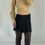 Blossom Wool Cashmere Knit Scoop Neck Sweater Beige Size S Photo 0