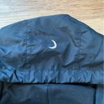 Zyia  Navy Blue Rainbow Athletic Windbreaker Jacket S Photo 5