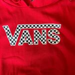 Vans  Red hoodie Photo 1