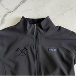 Patagonia Adze Jacket embroidered outdoor hiking windbreaker black Sz medium Photo 5