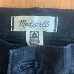 Madewell EUC  Curvy Skinny Flare High Waist Black Frost Wash Jeans Size 33 Photo 1