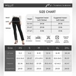 NWT Willit Yoga Dress Pants Straight Leg Stretchy Office Casual Yoga Work Slacks Gray Size undefined Photo 7