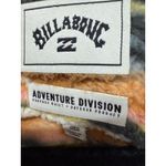 Billabong Switchback Print Fleece Pullover Front Pocket Sherpa Jacket Medium Photo 4