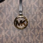 Michael Kors  Large Jessie Bag Brown Black EUC Photo 3