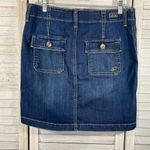 Seven7  Utility Jean Skirt Blue-8 Photo 1