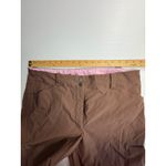 Nike Golf Womens Brown Capri Crop Pants Drawstring Hem Athletic Size‎ 16 Size 16P Photo 3