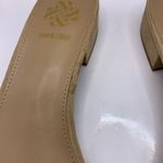 Sam & Libby  Karissa Tan suede Slides Sandals Strap Heel Shoe Size 11 nude party Photo 2