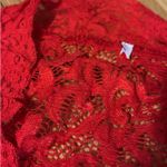 I am gia I.AM.GIA Gemma Lace Top in Red Photo 3