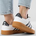 Adidas Grand Court 2.0 Women's Athletic Sneakers Size 6.5 White Academia Preppy Photo 2