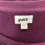 Pact Sweatshirt Womens XL Maroon Kiss Lip Graphic Pullover Sustainable Organic Photo 4
