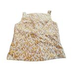 Vintage Don Sophisticates Women's Brocade Gold & Cream Buttoned ToP sz s Size M Photo 0