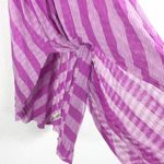 Free People Azalea Topsy Turny Purple Stripe Tunic Dress Small Photo 7