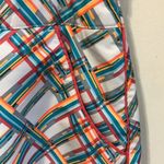 Adidas  Golf White Diagonally Striped Golf Skort Size 4 Photo 4