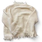 POL Frayed Metallic Cardigan Sweater Photo 3